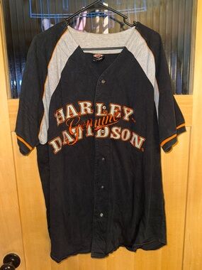 Mentor OH  Harley Davidson Button Down Shirt mens large